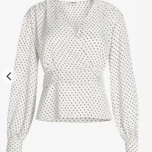 NWT Express Wrap Peplum Blouse